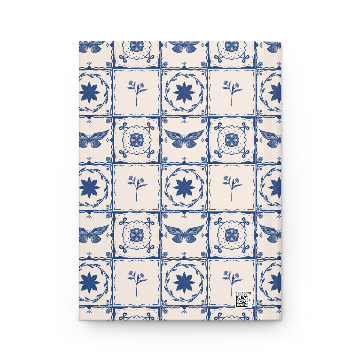 Every thing in blue Hardcover Journal