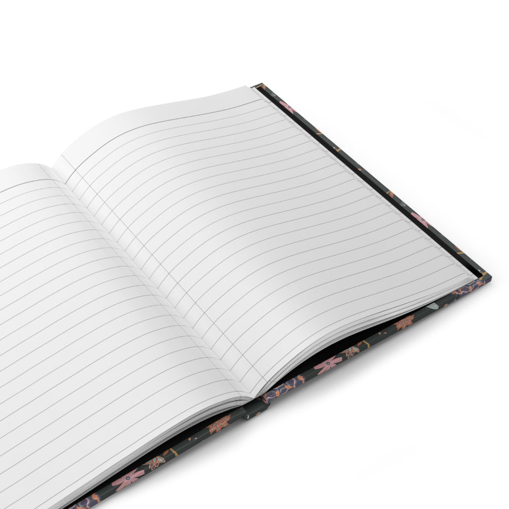 Butterfly garden Hardcover Journal