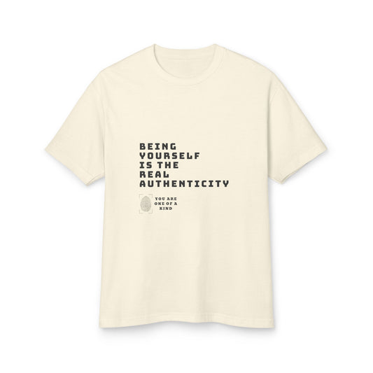 Real Authenticity Heavyweight Cotton Tee