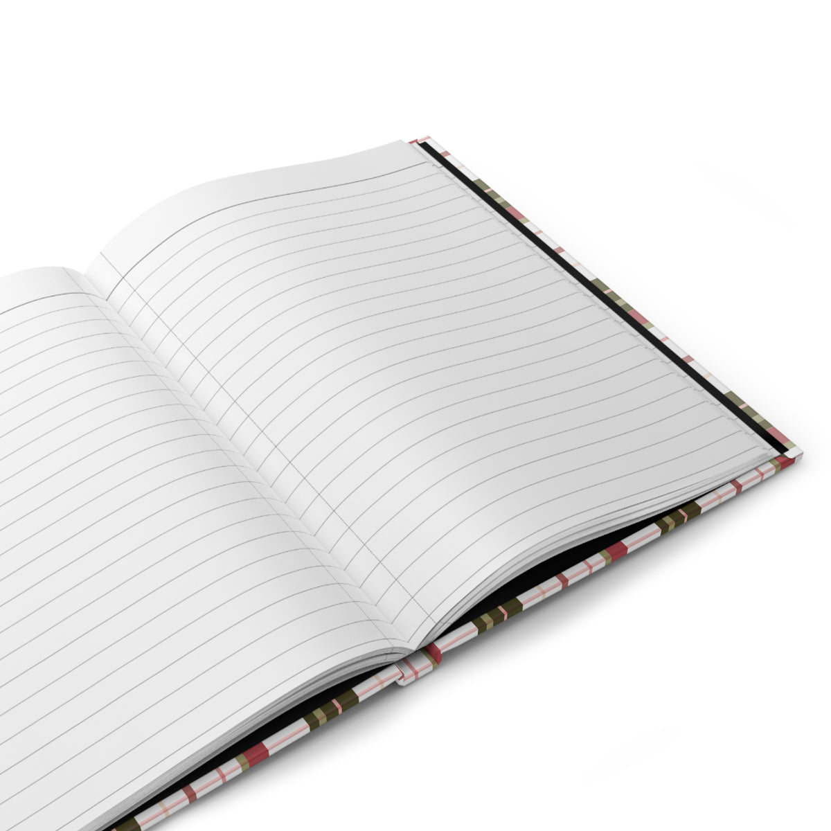 Cozy Plaid Hardcover Journal