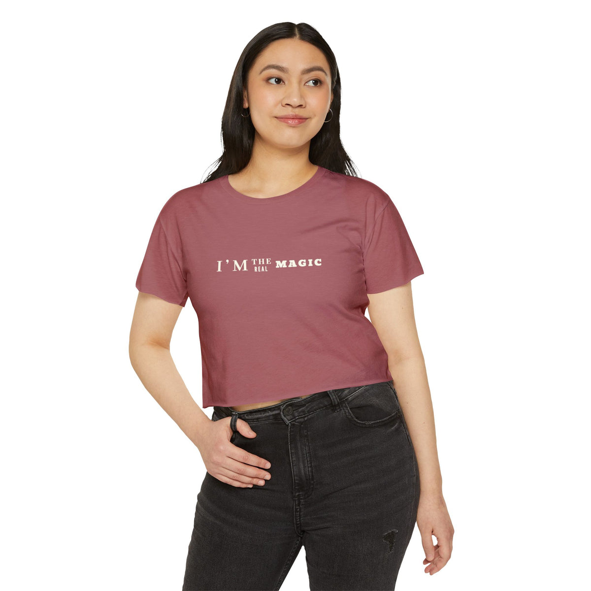 I'm The Real Magic Crop Top