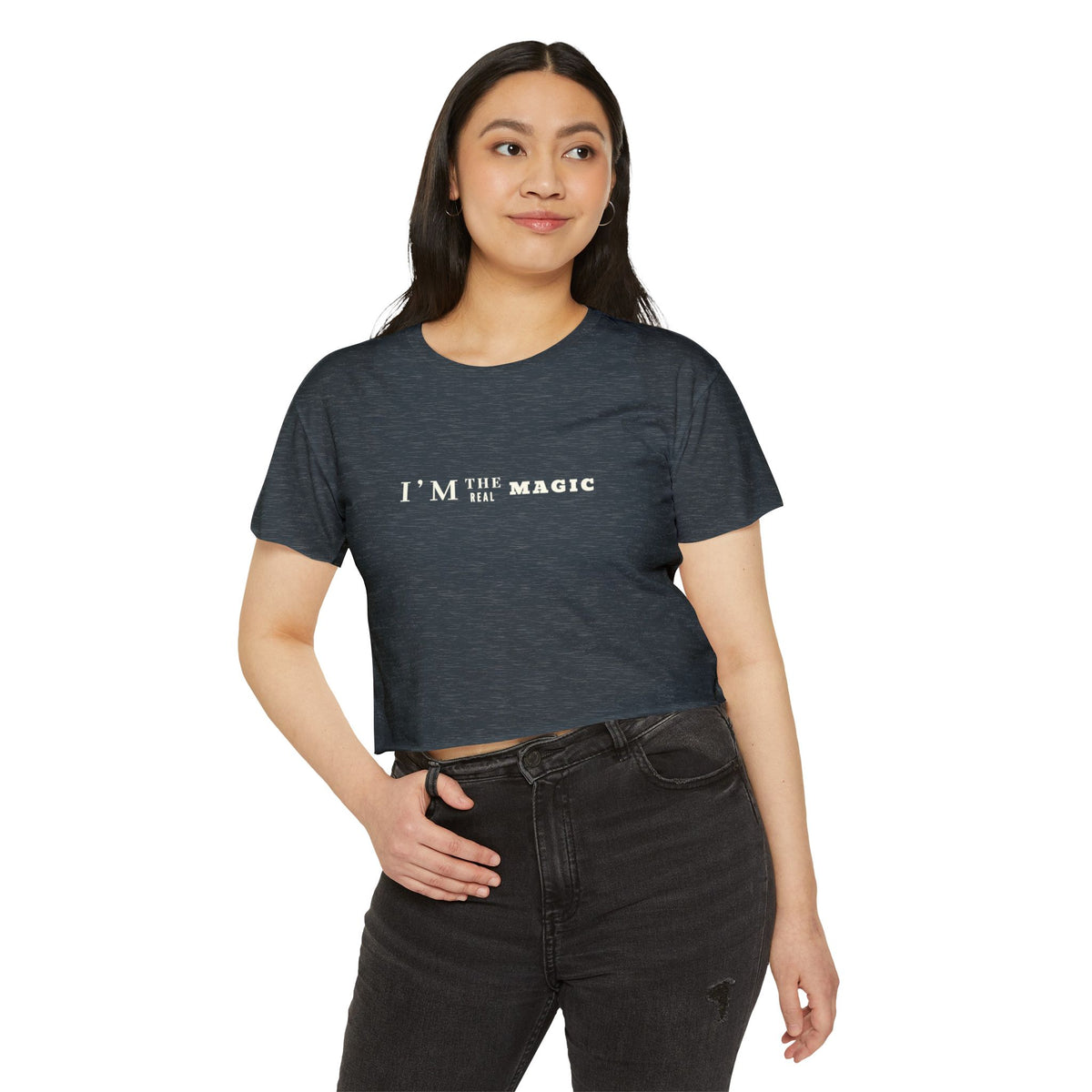I'm The Real Magic Crop Top