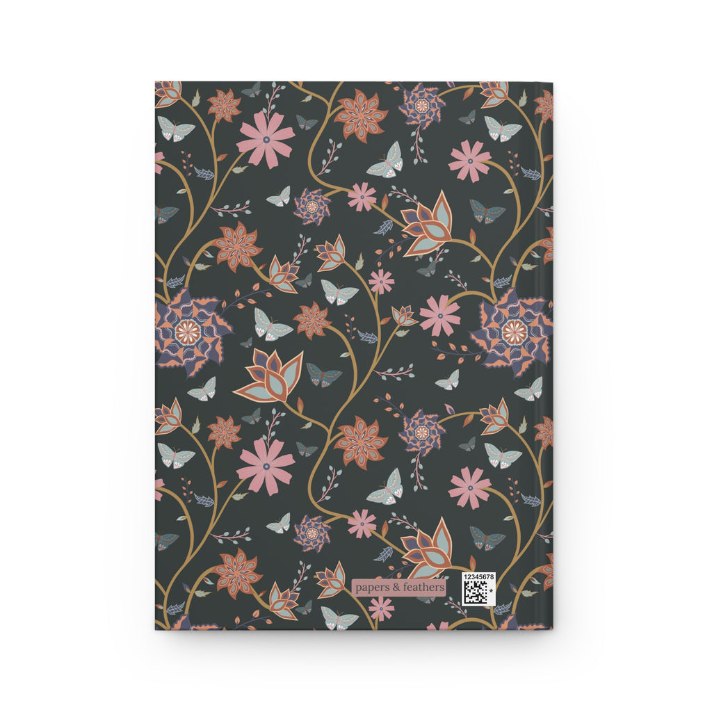 Butterfly garden Hardcover Journal