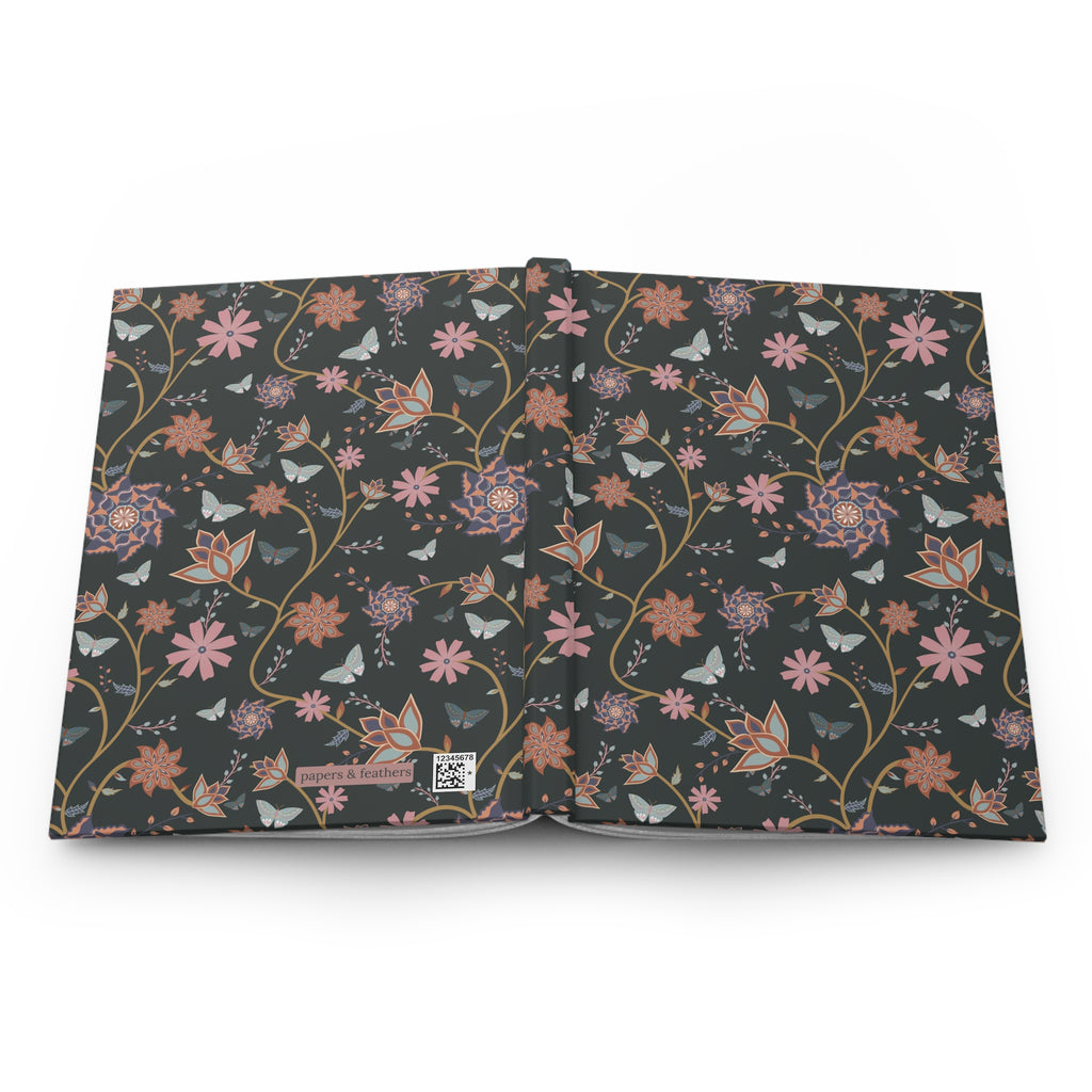 Butterfly garden Hardcover Journal