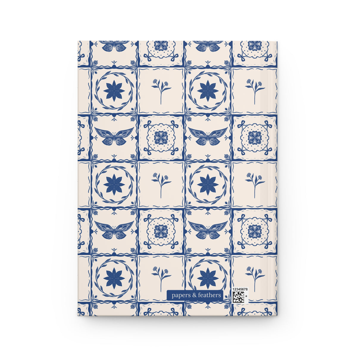 Everything in Blue Hardcover Journal