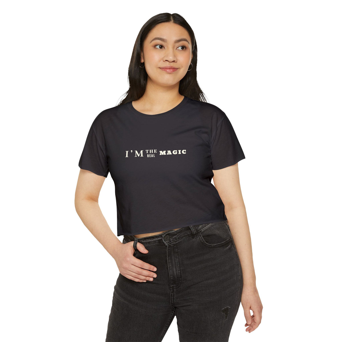 I'm The Real Magic Crop Top