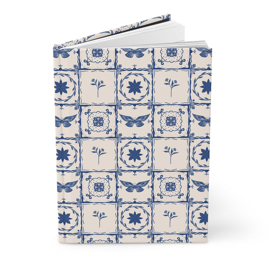 Everything in Blue Hardcover Journal