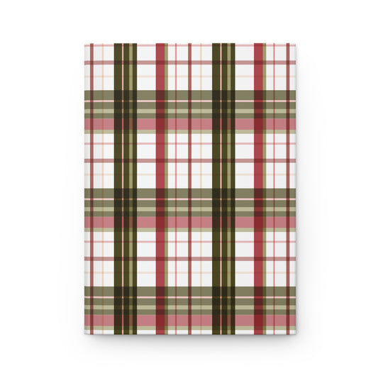 Cozy Plaid Hardcover Journal
