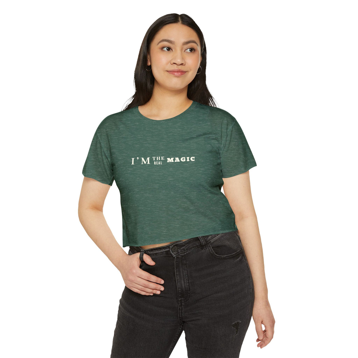 I'm The Real Magic Crop Top