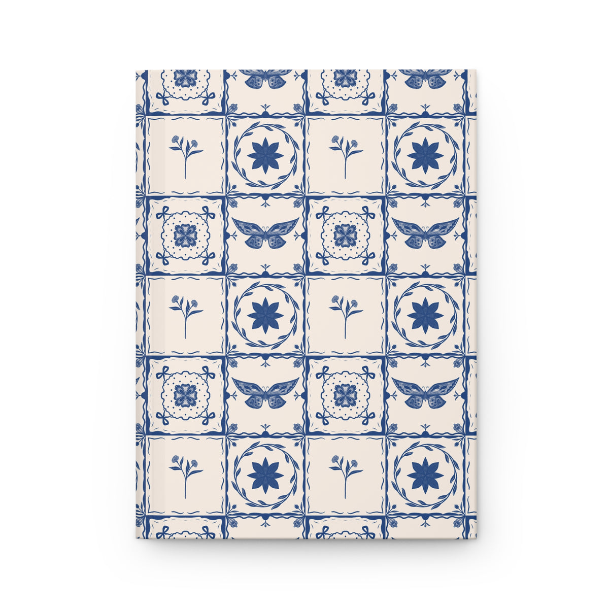 Every thing in blue Hardcover Journal